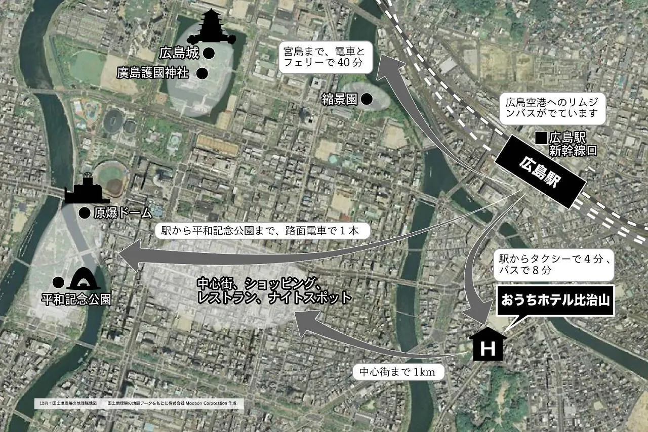 おうちホテル比治山 広島市 アパート